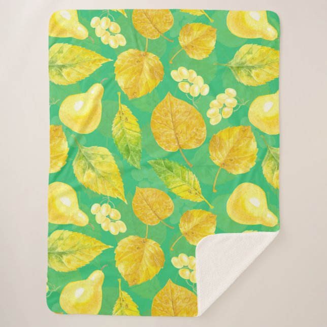 Wasserfarbe des Herbstes Sherpadecke (Vorderseite)