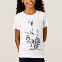 Wasserfarbe Dinosaurier Kids Romp und Roar