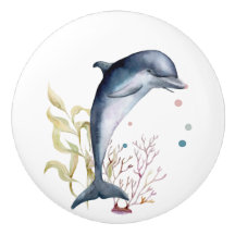 WASSERFARBE DOLPHIN ART KÜSTENSTRAND - URLAUB