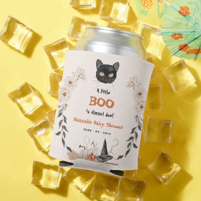 Wasserfarbe ein wenig Boo Halloween Babydusche Dosenkühler (In Situ Sommer)
