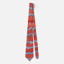 Wasserfarbe Einzigartig Luxus Orange Print Krawatte