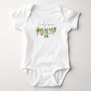Wasserfarbe Elegant Vor Ort gezüchtetes Baby Showe Strampler