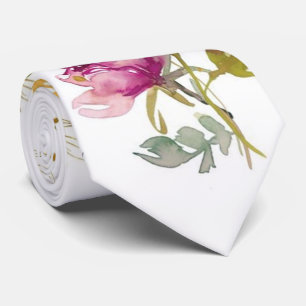 Wasserfarbe Eleganter Fall Krawatte