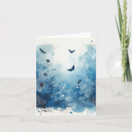 Wasserfarbe Ephemera Vintag Blank