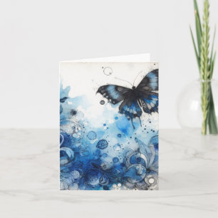 Wasserfarbe Ephemera Vintag Blank