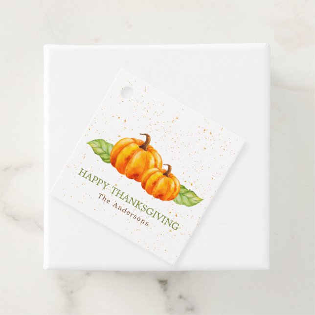 Wasserfarbe Erntedank Geschenkanhänger (Beispiel)