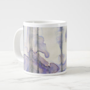 Wasserfarbe für violette freie Ausdrücke Jumbo-Tasse