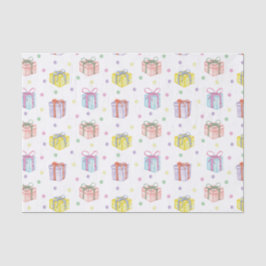 Wasserfarbe Geburtstagsgeschenke & Confetti Seidenpapier