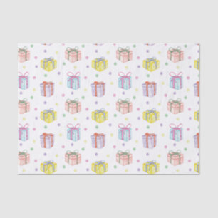 Wasserfarbe Geburtstagsgeschenke & Confetti Seidenpapier