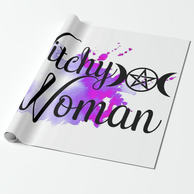 Wasserfarbe Geschenkpapier (Ungerollt)