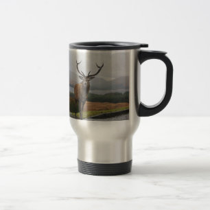 Wasserfarbe-Hirsch Reisebecher