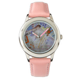 Wasserfarbe Hummingbird eWatch Armbanduhr