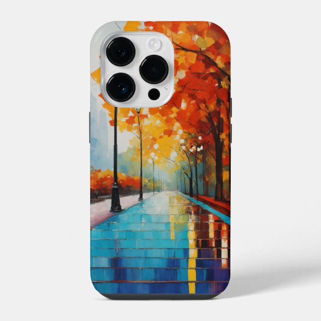 Wasserfarbe  iPhone 14 pro  hülle (Rückseite)