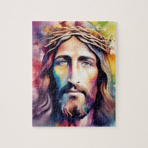Wasserfarbe Jesus