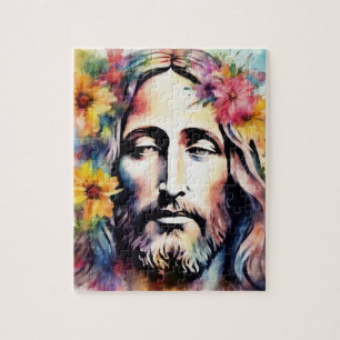 Wasserfarbe Jesus