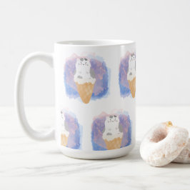 Wasserfarbe Kaffeetasse
