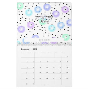 Wasserfarbe Kalender