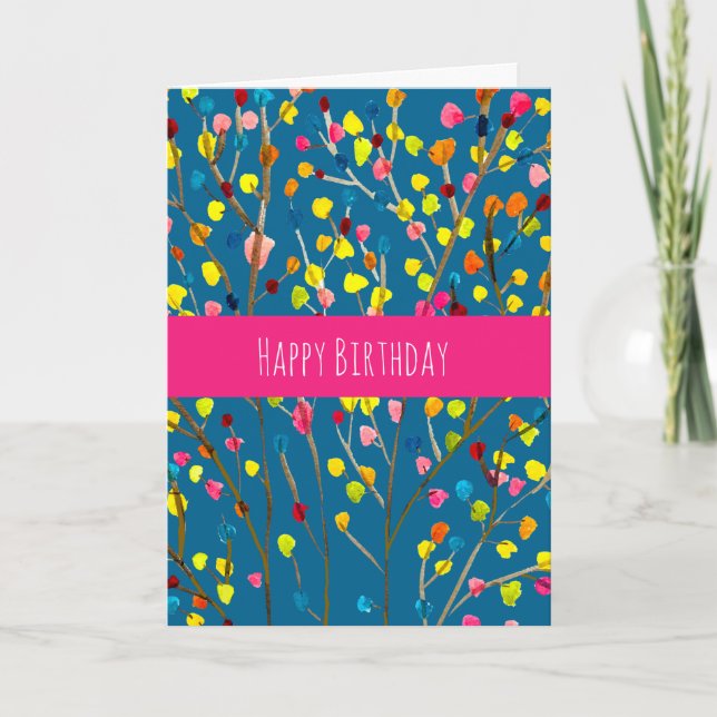 Wasserfarbe Karte (Vorderseite)