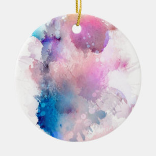 Wasserfarbe Keramikornament