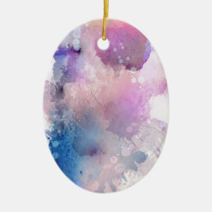 Wasserfarbe Keramikornament