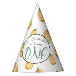 Wasserfarbe Kleine Pumpkinchen fallen Geburtstag Partyhütchen