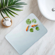 Wasserfarbe Koi Fisch Serenity