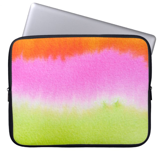 Wasserfarbe Laptopschutzhülle (Vorderseite)