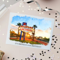 Wasserfarbe Las Vegas Unterwegs Casino Thema