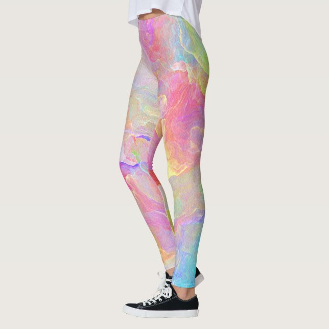 Wasserfarbe Leggings (Links)