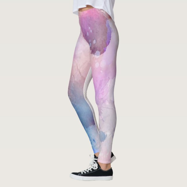 Wasserfarbe Leggings (Links)
