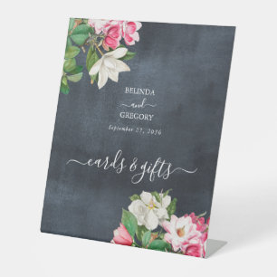 Wasserfarbe Magnolia Blume Hochzeitskarten Geschen Sockelschild