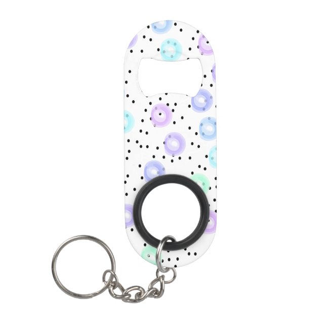 Wasserfarbe Mini Flaschenöffner (Vorderseite)