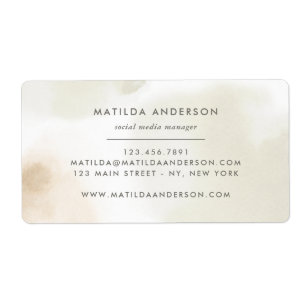 Wasserfarbe minimale abstrakte natürliche Eleganz