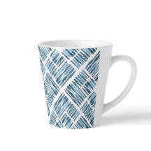 Wasserfarbe Moderne Marine Strickdiagonal Muster