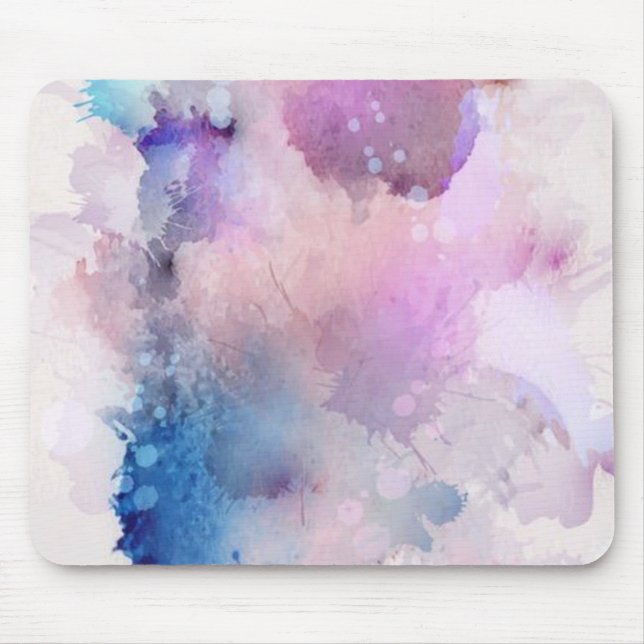 Wasserfarbe Mousepad (Vorne)