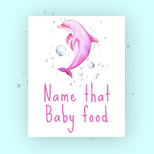 Wasserfarbe - Name dieses Babynahrung Poster