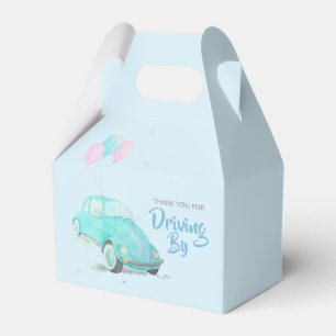 Wasserfarbe Niedlich Babydusche Boy Gevor Box 🚗 Geschenkschachtel
