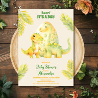 Wasserfarbe Niedlich Dinosaurier Grüne Boy Baby Sh