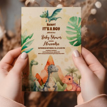 Wasserfarbe Niedlich Dinosaurier Grüne Boy Babydus