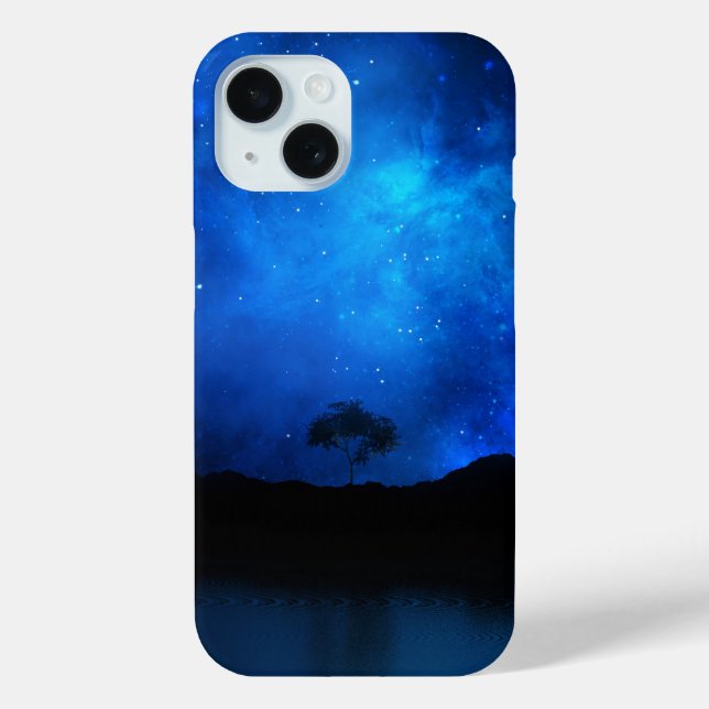 Wasserfarbe Night Sky iPhone / iPad Gehäuse Case-Mate iPhone Hülle (Rückseite)