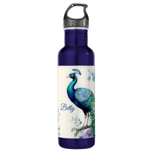 Wasserfarbe Peacock Edelstahlflasche