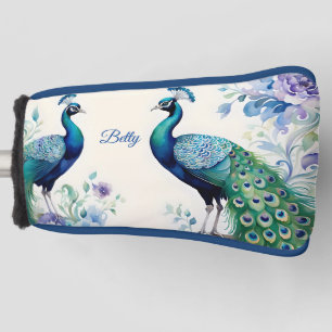 Wasserfarbe Peacock Golf Headcover