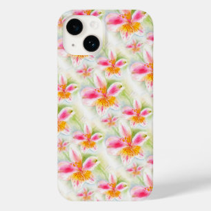 Wasserfarbe Peruanische Liege Alstroemeria Case-Mate iPhone Hülle
