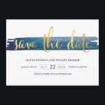 Wasserfarbe Pinselstrich Imitate Save the Date<br><div class="desc">Ein schicker,  ausgeklügelter Save the Date gleicht einen handgemalten Wasserfarbenpinselstrich,  der hinter einem modischen Imitat mit Drehschrift "Save the Date" lag,  mit einem sauberen typografischen Layout ab.</div>