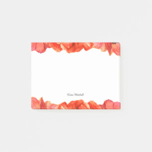 Wasserfarbe Post-it Klebezettel