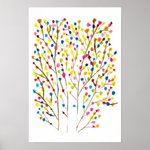 Wasserfarbe Poster