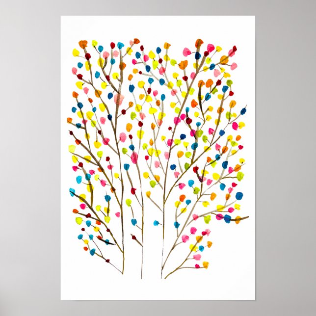 Wasserfarbe Poster (Vorne)