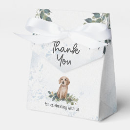 Wasserfarbe Puppy Baby Dusche Box Geschenkschachtel