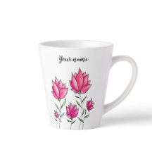 Wasserfarbe Rosa Blume Mädchenname