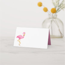 Wasserfarbe Rosa Flamingo